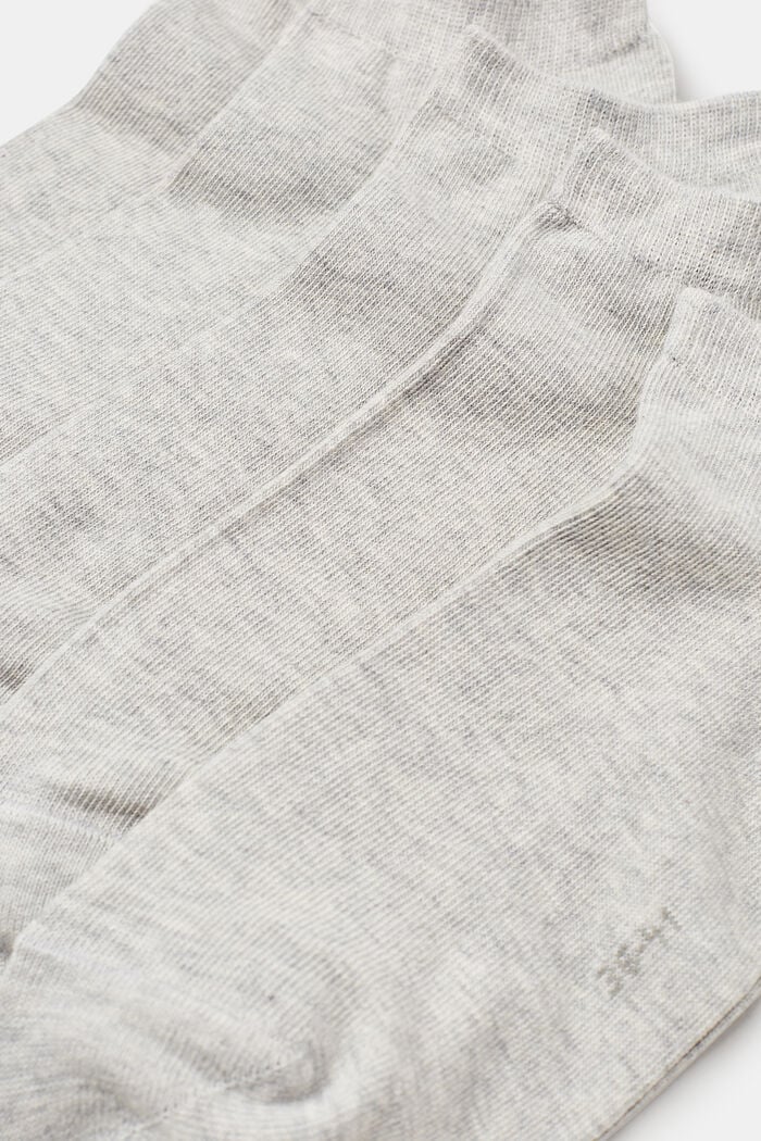 Pack de cinco pares de calcetines en mezcla de algodón, STORM GREY, detail image number 2
