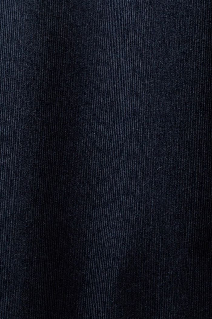 Camisa de pana en 100% algodón, PETROL BLUE, detail image number 5
