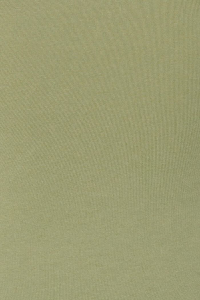 Top de lactancia realizado en algodón ecológico, REAL OLIVE, detail image number 4