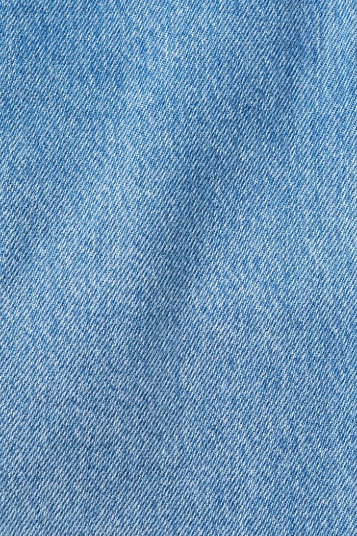 Minifalda vaquera de tiro medio, BLUE LIGHT WASHED, detail image number 5