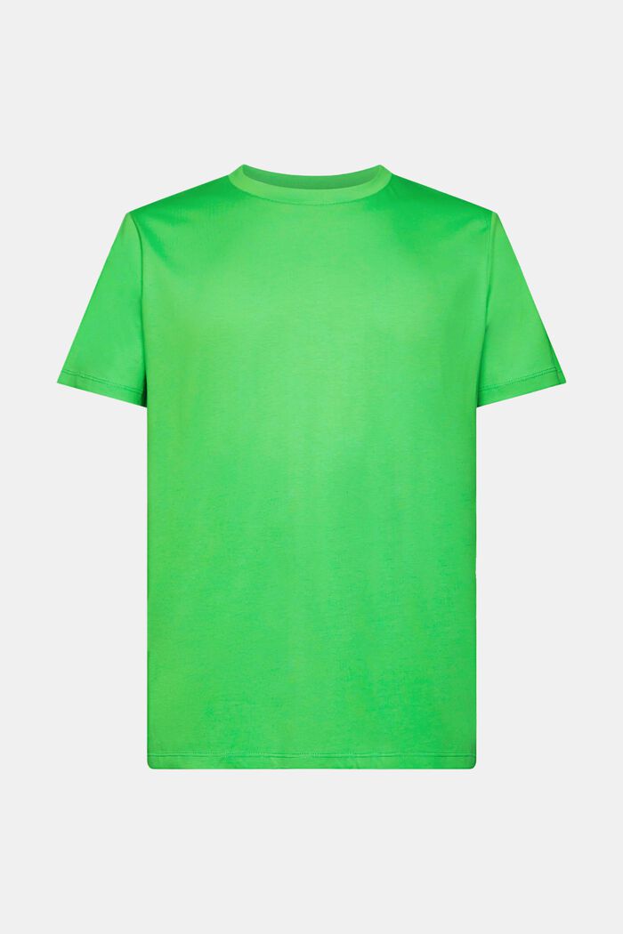 Camiseta de jersey con cuello redondo, GREEN, detail image number 6