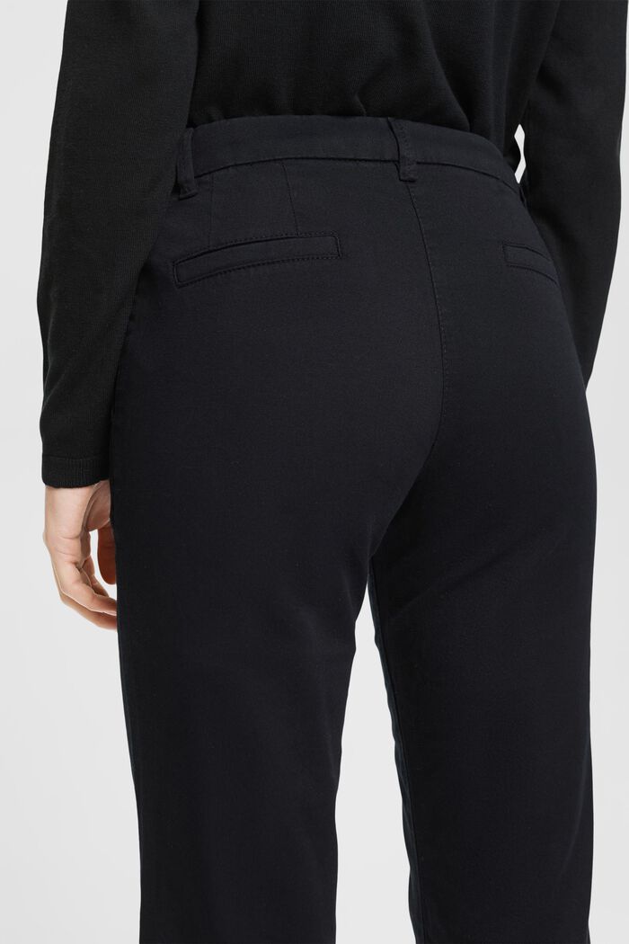 Pantalones chinos, BLACK, detail image number 4