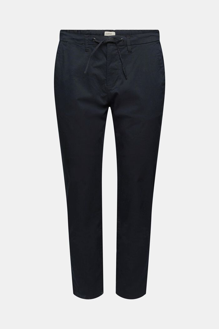 Pantalón tobillero con algodón ecológico y COOLMAX®, BLACK, detail image number 6