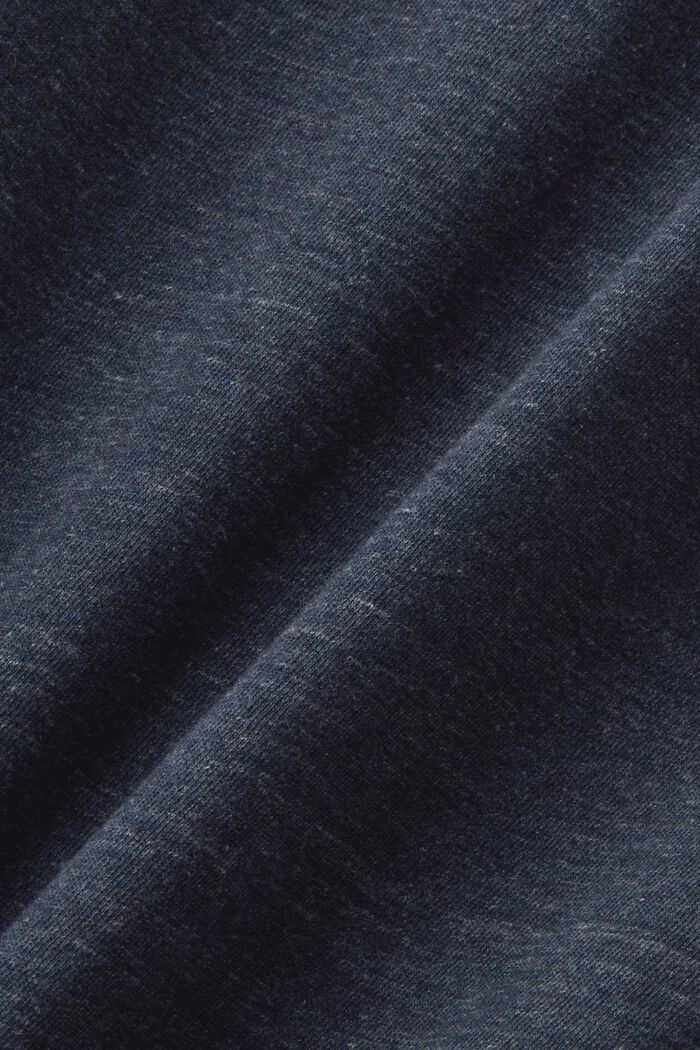 Camiseta de punto de algodón, NAVY, detail image number 6