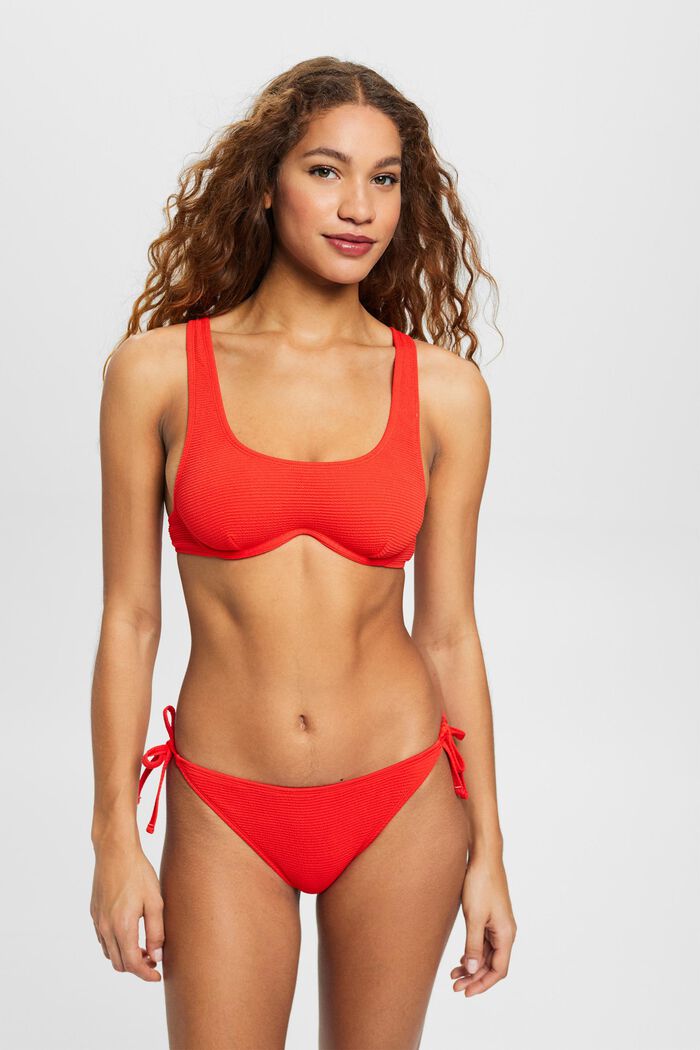 Mini braguitas de bikini, RED, detail image number 0