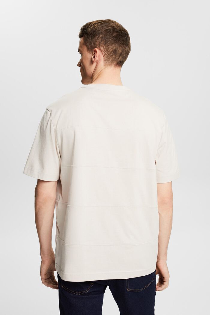 Camiseta de manga larga en algodón ecológico, LIGHT BEIGE, detail image number 2