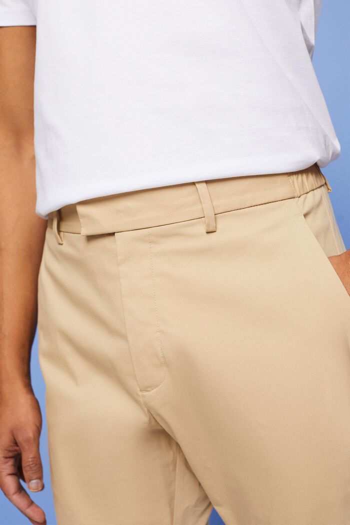 Pantalones chinos de popelina, SAND, detail image number 2