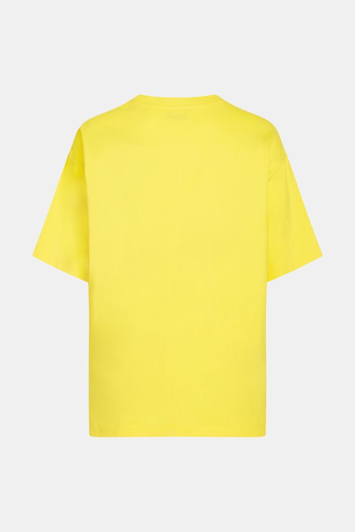 Camiseta de corte holgado de Color Dolphin, YELLOW, detail image number 6
