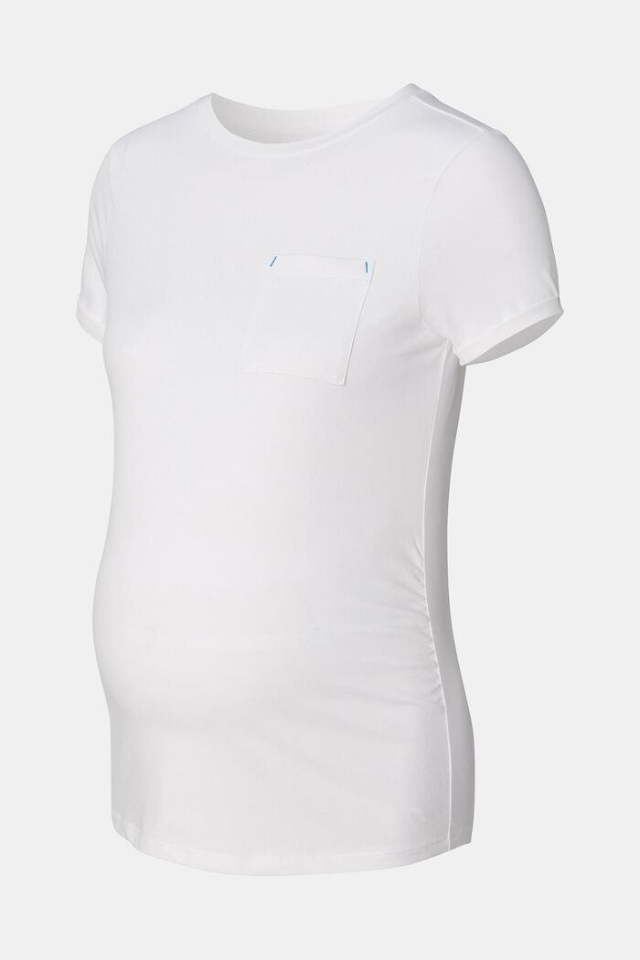 MATERNITY camiseta de manga corta, BRIGHT WHITE, detail image number 5