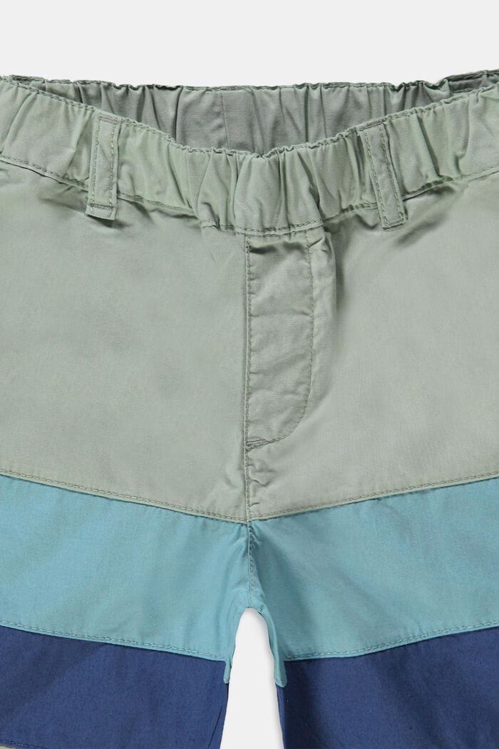 Bermudas con rayas anchas, LIGHT TURQUOISE, detail image number 2