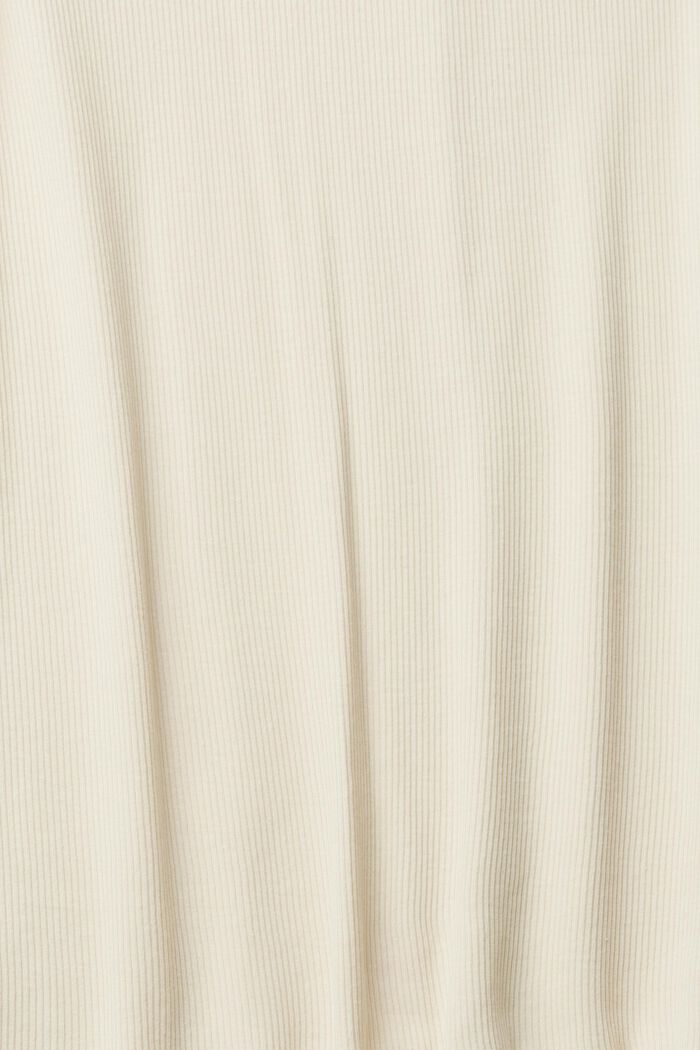 Camiseta de manga larga con cuello alto, TENCEL™, DUSTY NUDE, detail image number 5