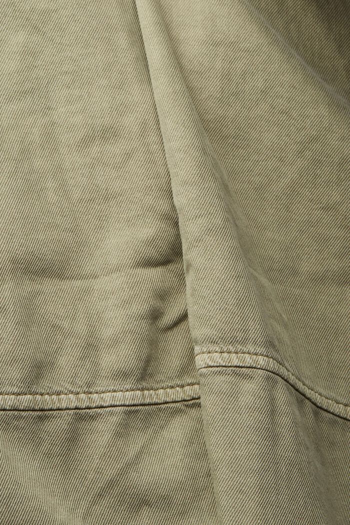 Con TENCEL™: chaqueta corta, LIGHT KHAKI, detail image number 4