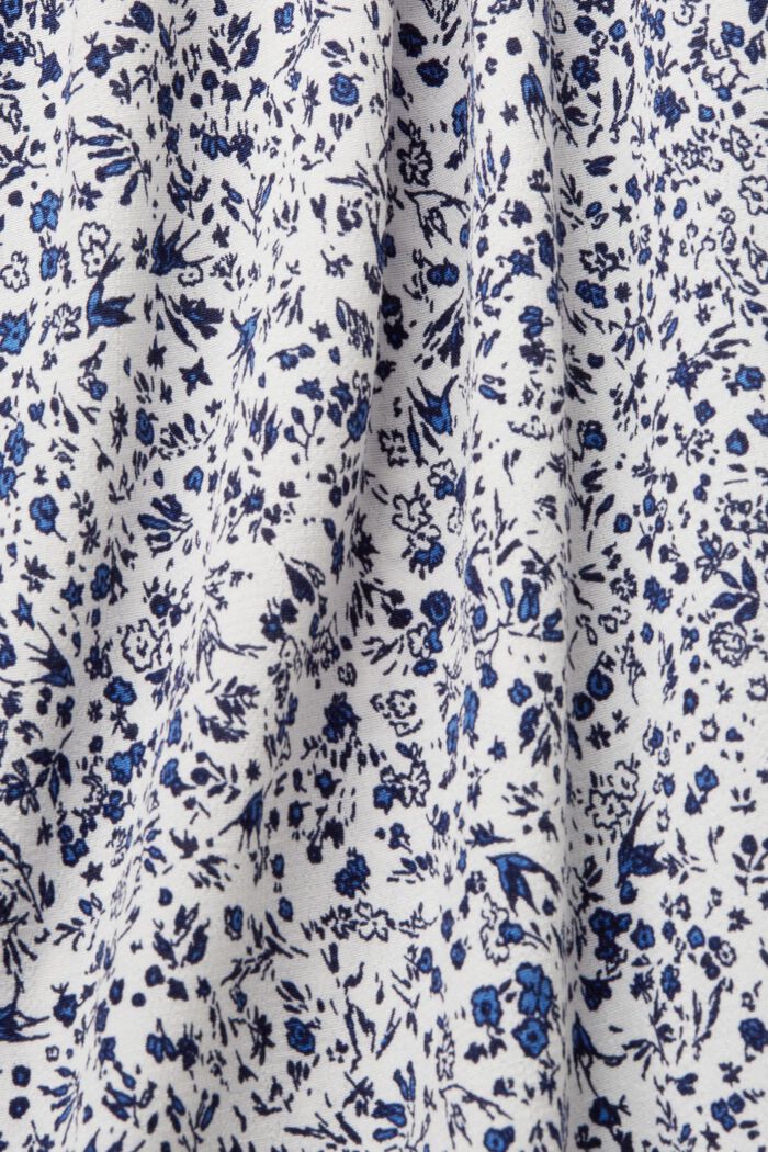 Blusa sin mangas con diseño estampado, WHITE, detail image number 5