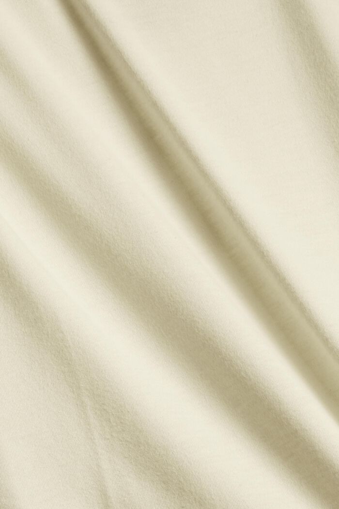 Parte superior suave del pijama, 100% algodón ecológico, PASTEL YELLOW, detail image number 1