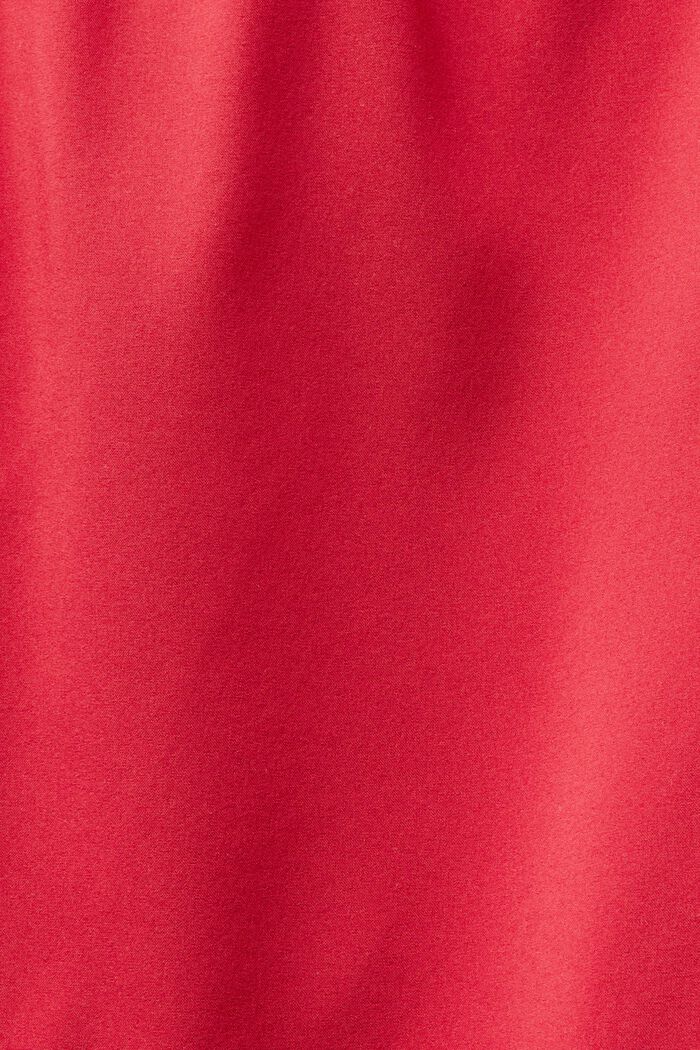 Pantalones cortos deportivos de doble capa, DARK RED, detail image number 3