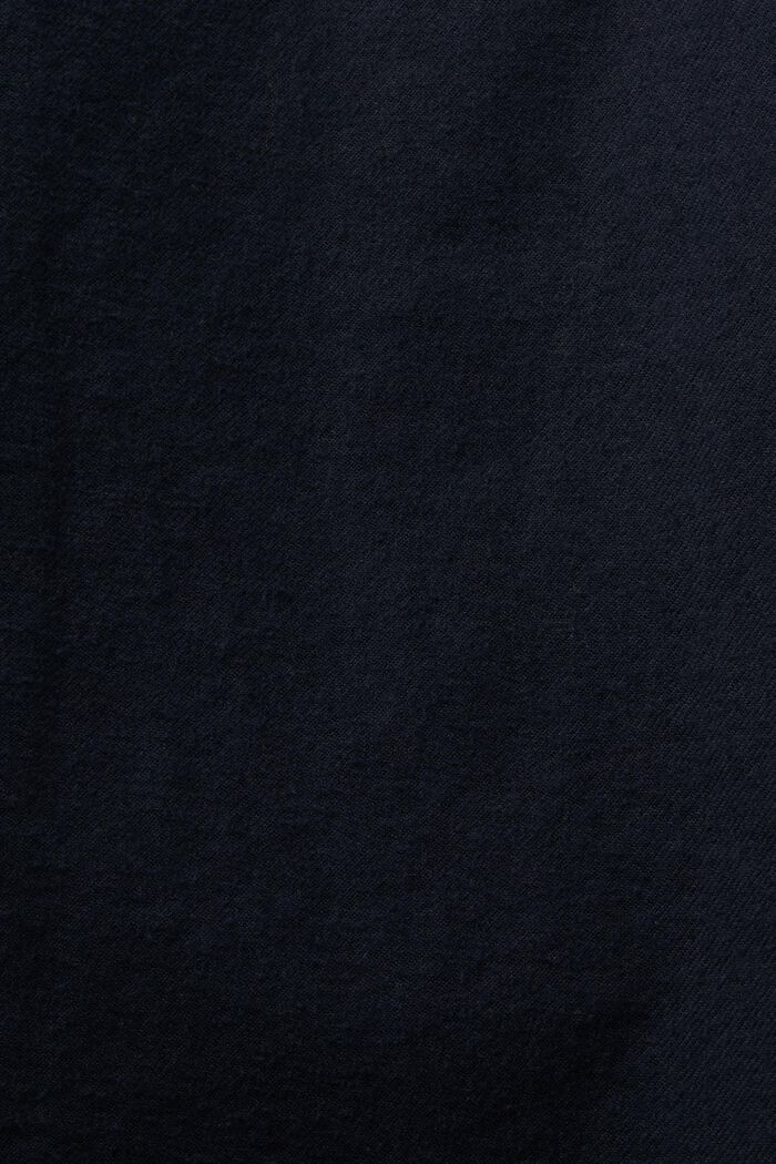 Camisa en franela de algodón, PETROL BLUE, detail image number 5