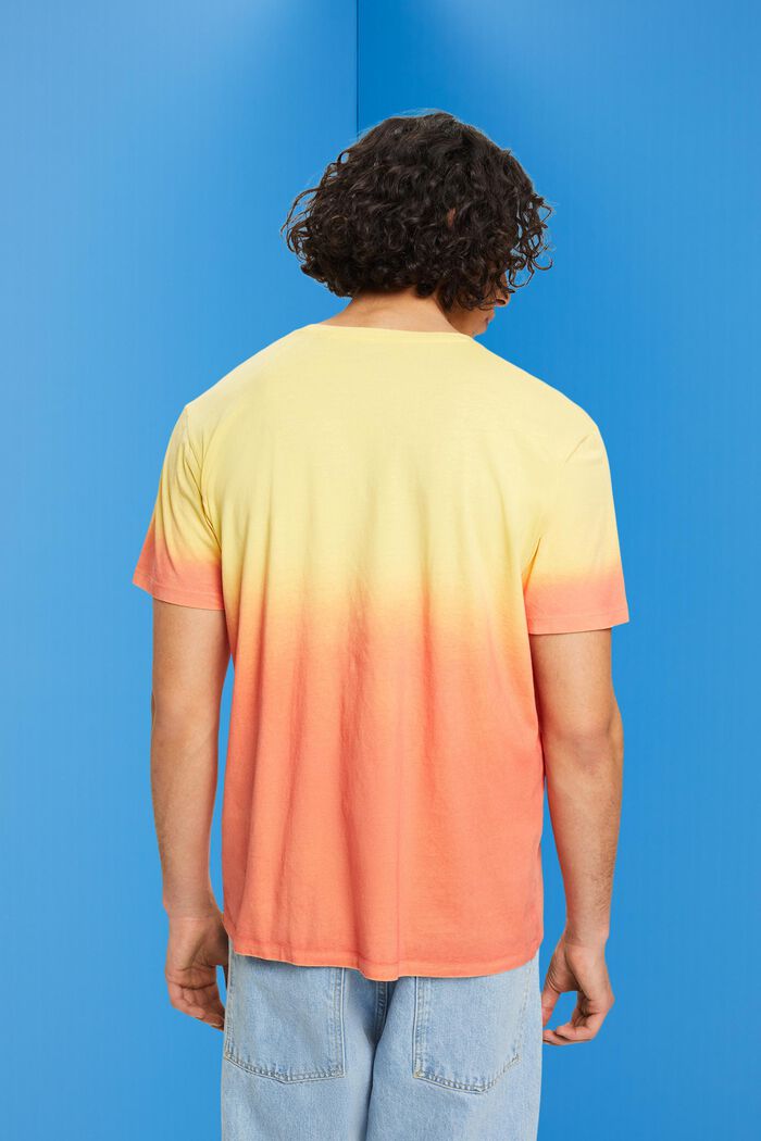 Camiseta bicolor teñida, LIGHT YELLOW, detail image number 3