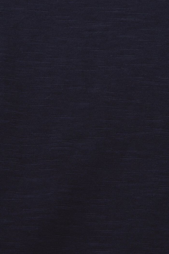 Camiseta de manga larga, 100% algodón, NAVY, detail image number 5