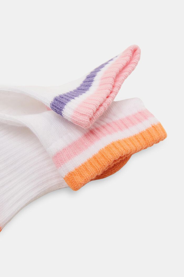 Pack de 2 pares de calcetines deportivos con detalles de colores, SORTIMENT, detail image number 1