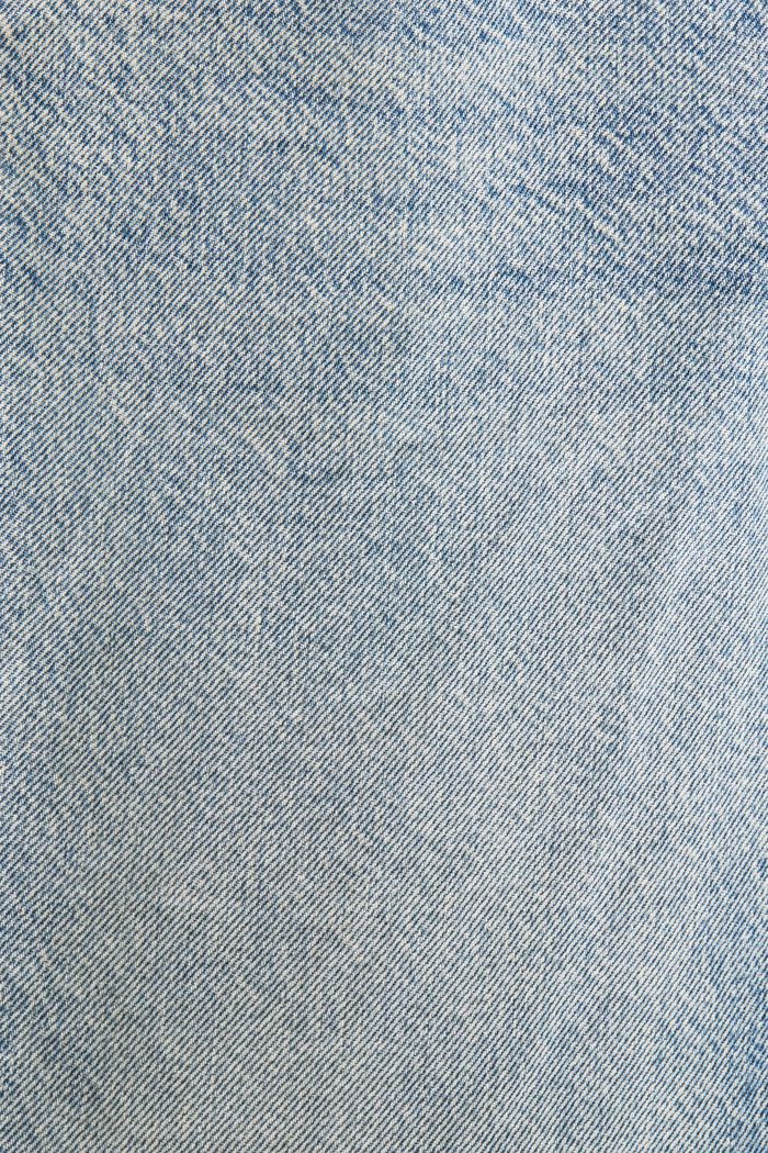 Jeans holgados con cintura alta y estilo retro, BLUE LIGHT WASHED, detail image number 6