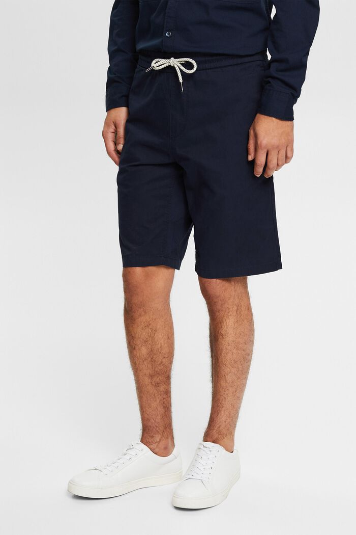 Shorts con cintura elástica, 100% algodón