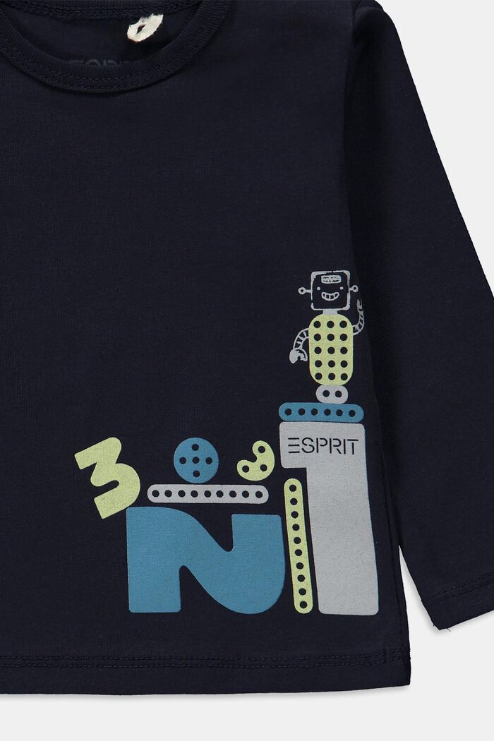 T-Shirts, NAVY, detail image number 2