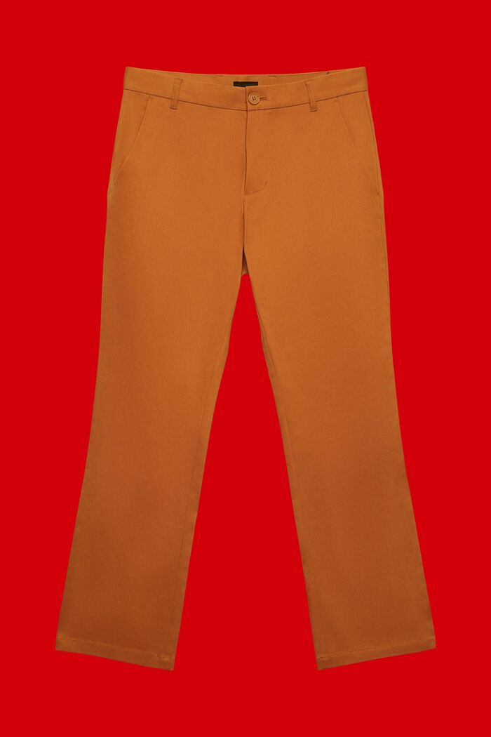Pantalones chinos, BROWN, detail image number 7