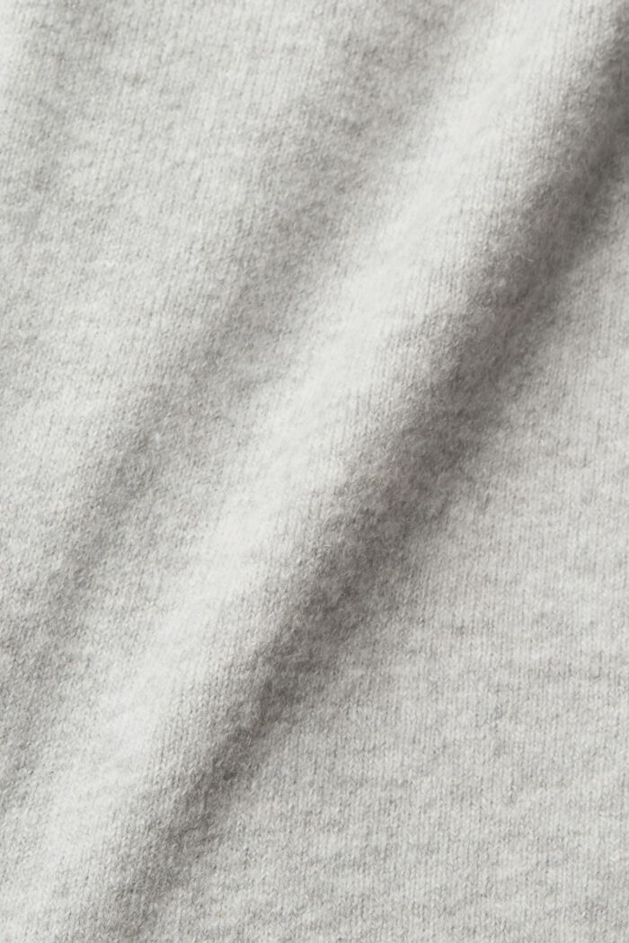 Jersey sin mangas en mezcla de lana, LIGHT GREY, detail image number 5