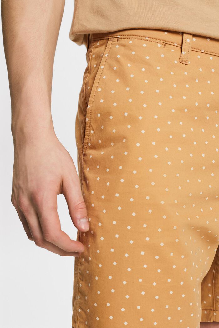 Pantalón chino corto estampado, BARK, detail image number 3