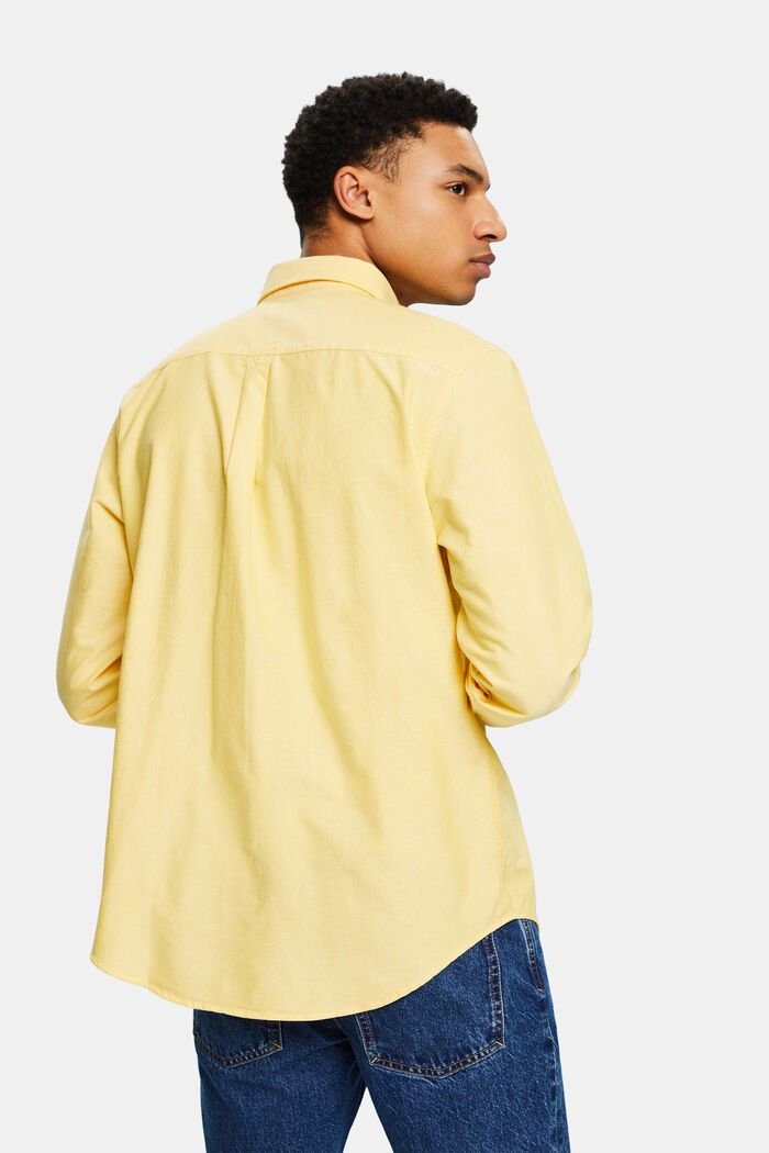 Camiseta oxford de algodón, YELLOW, detail image number 2