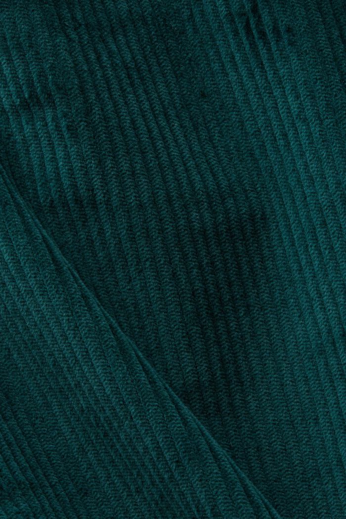 Minifalda de pana, EMERALD GREEN, detail image number 5