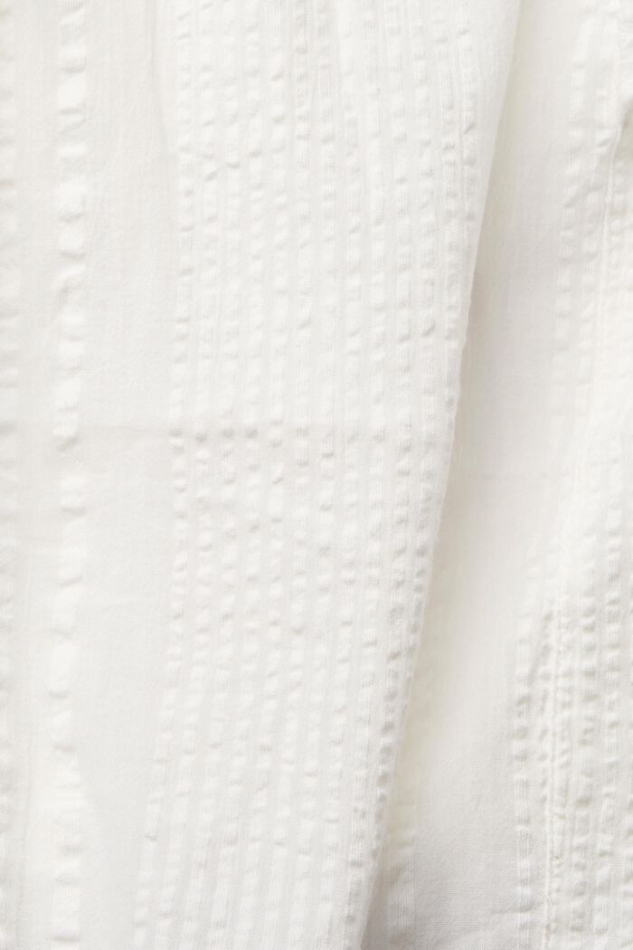 Blusa estampada con mangas avolantadas, OFF WHITE, detail image number 1