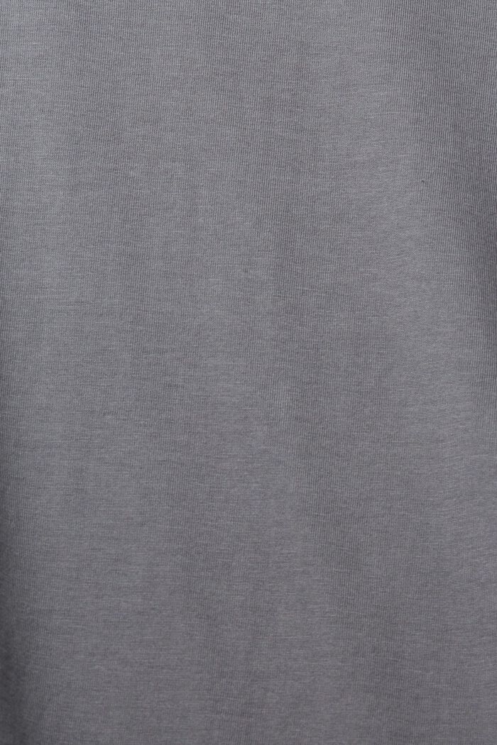 Camiseta de tejido jersey, 100% algodón, DARK GREY, detail image number 1