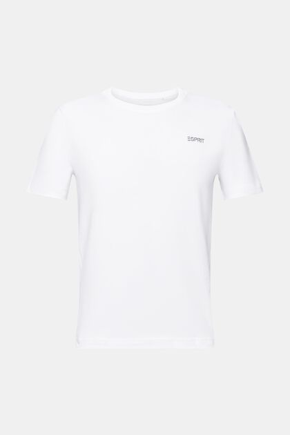 Camiseta en jersey de algodón con logotipo