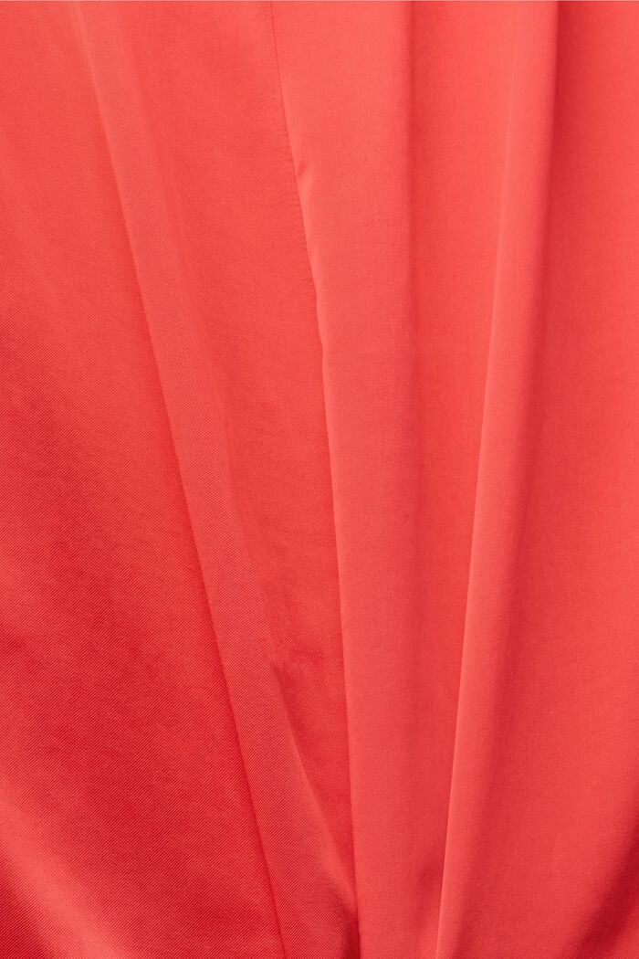Camiseta realizada en mezcla de tejidos con LENZING™ ECOVERO™, RED, detail image number 4