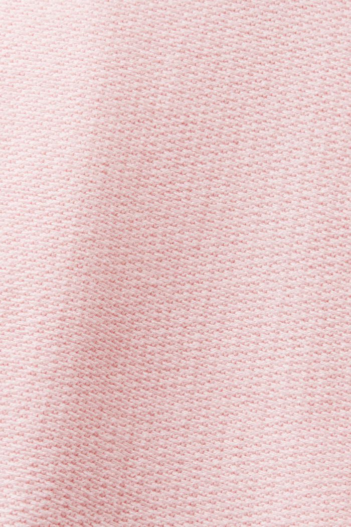 Sudadera de punto con capucha y cremallera, PASTEL PINK, detail image number 5