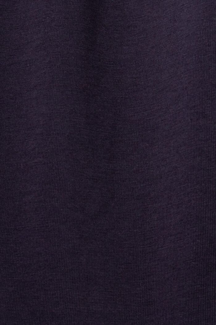Vestido midi estampado de jersey, 100% algodón, NAVY, detail image number 5