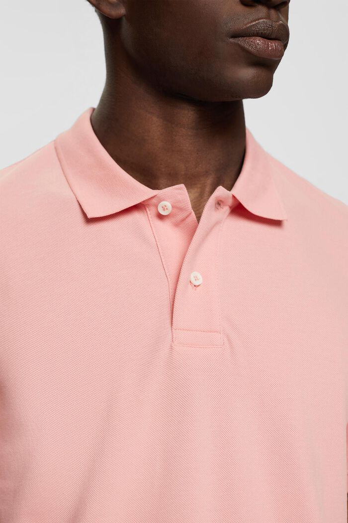Polo slim fit, PINK, detail image number 2