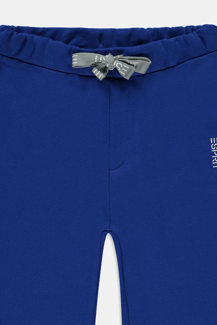 Pantalón de felpa en 100% algodón, BRIGHT BLUE, detail image number 2