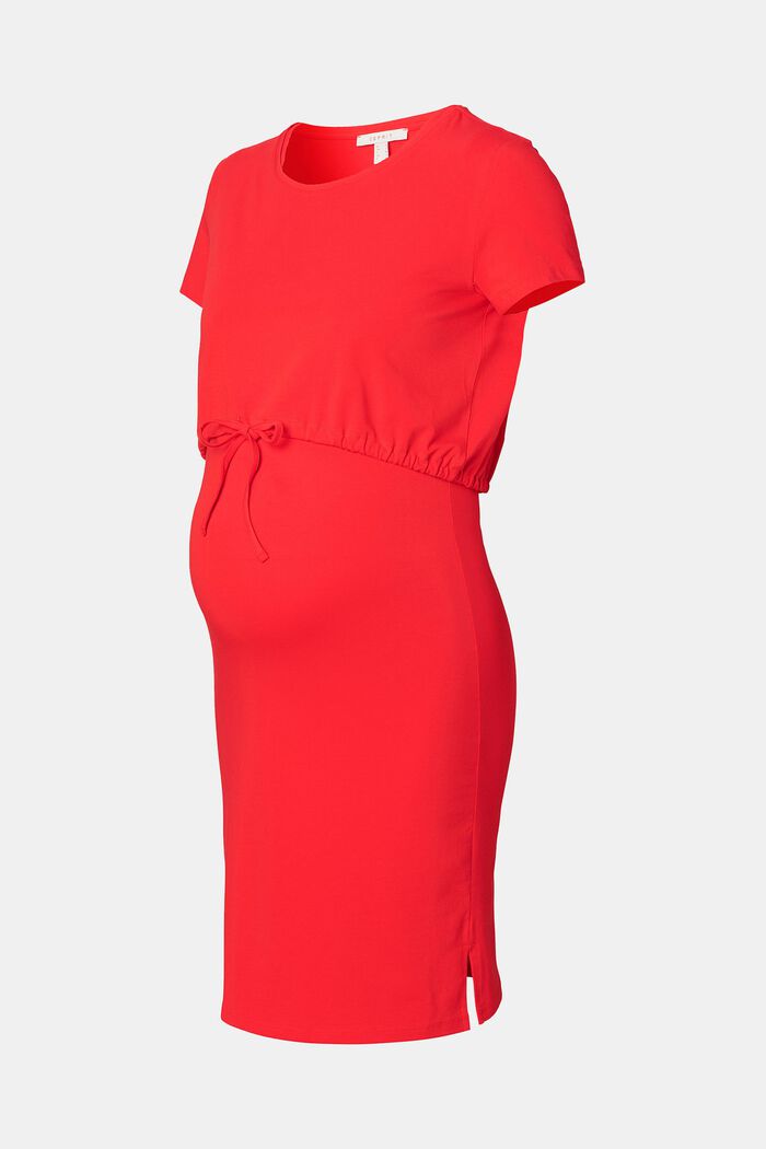 Vestido de capas con función de lactancia, algodón ecológico, RED, overview
