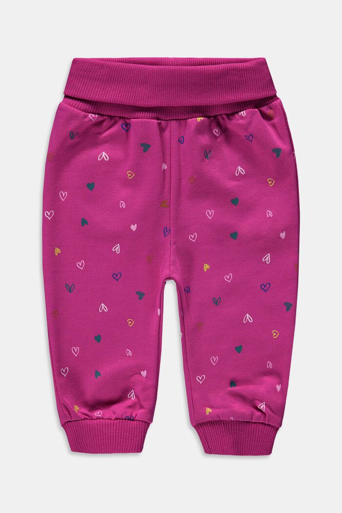 Pantalón deportivo con estampado allover, DARK PINK, detail image number 2