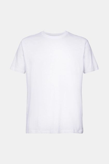 Camiseta de tejido jersey, 100% algodón, WHITE, overview