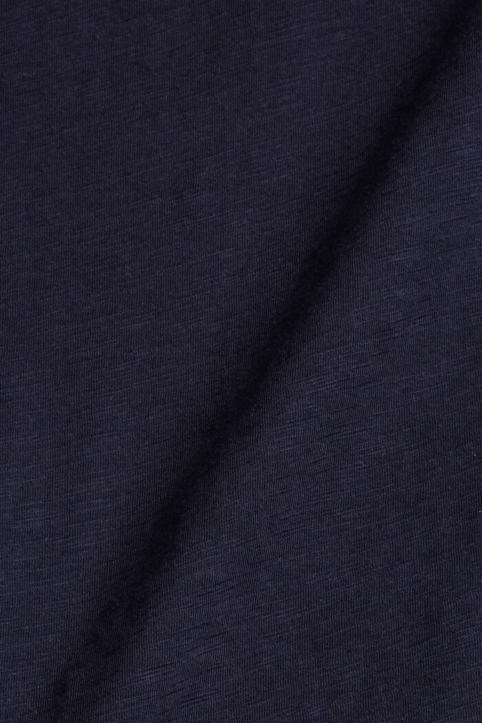 Camiseta en 100% algodón ecológico, NAVY, detail image number 4