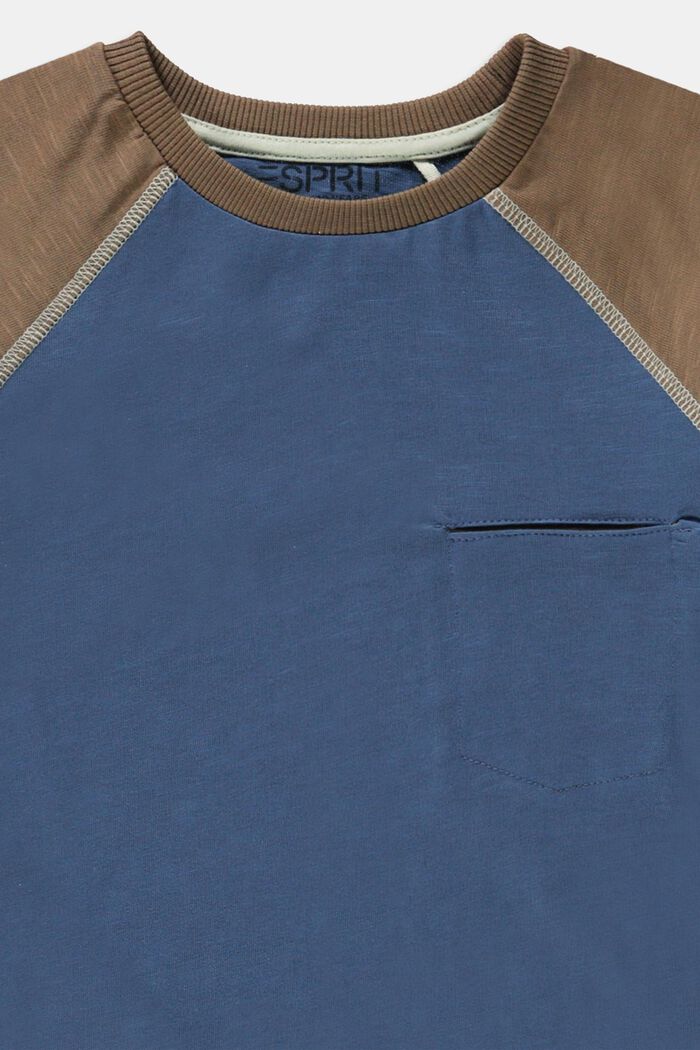 Camiseta en 100% algodón, GREY BLUE, detail image number 2