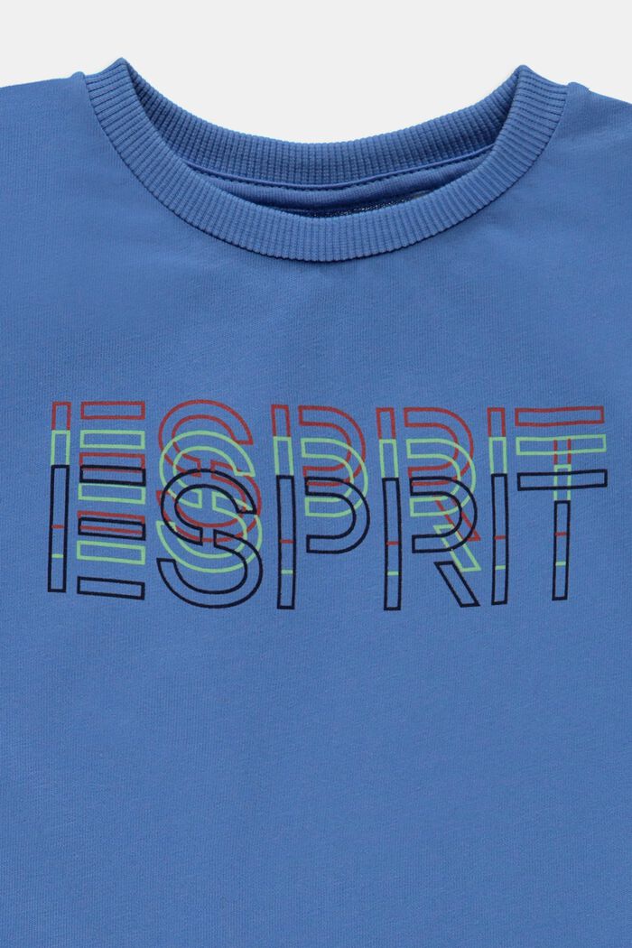 Conjunto combinado: camiseta con logotipo estampado y pantalones cortos, LIGHT BLUE, detail image number 2