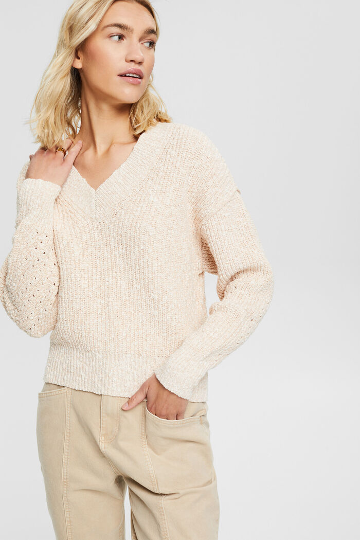Fashion Sweater, OFF WHITE, overview