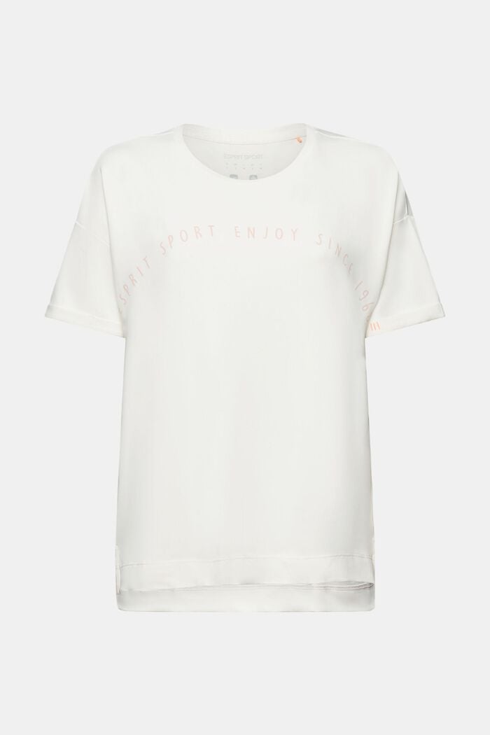 Camiseta deportiva con estampado, OFF WHITE, detail image number 5