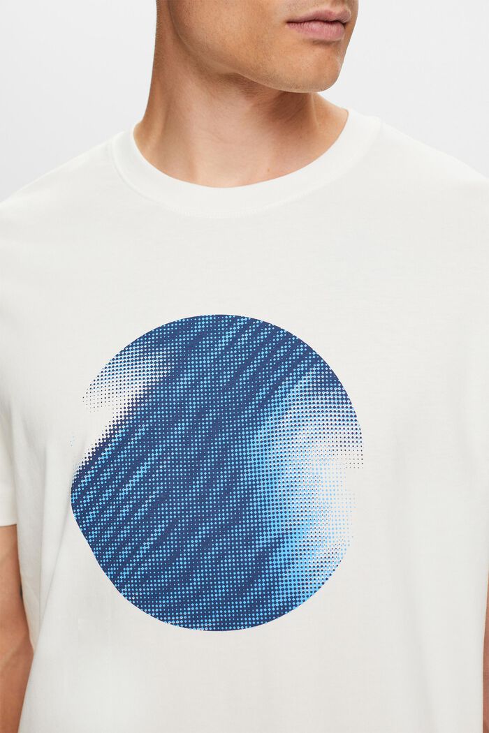 Camiseta con estampado frontal, 100% algodón, ICE, detail image number 2