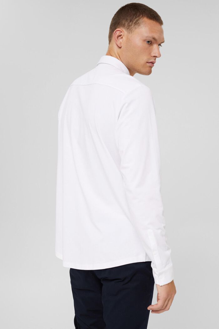 Camisa de jersey con COOLMAX®, WHITE, detail image number 3