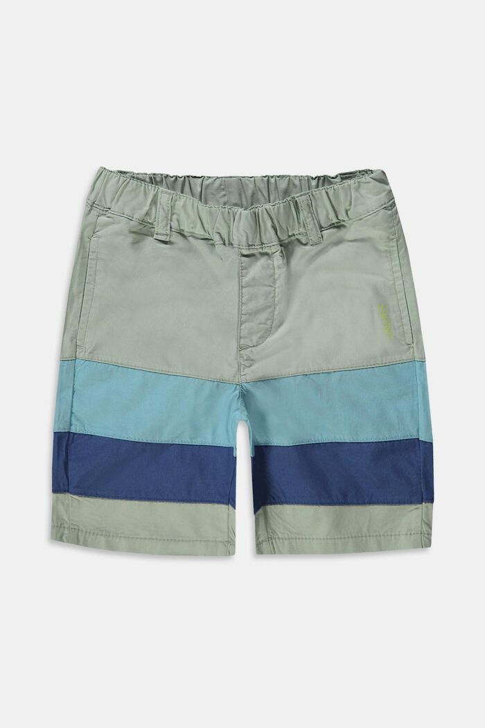 Bermudas con rayas anchas, LIGHT TURQUOISE, detail image number 1